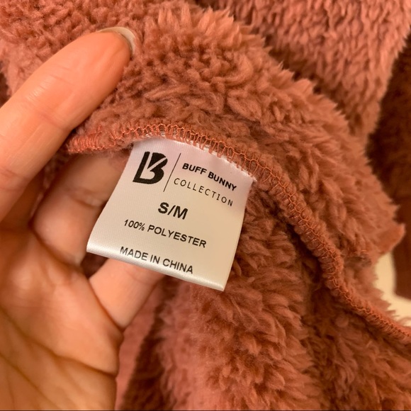 COPY - Buffbunny Collection Teddy Coat Jacket Moscato S/M - Picture 6 of 10